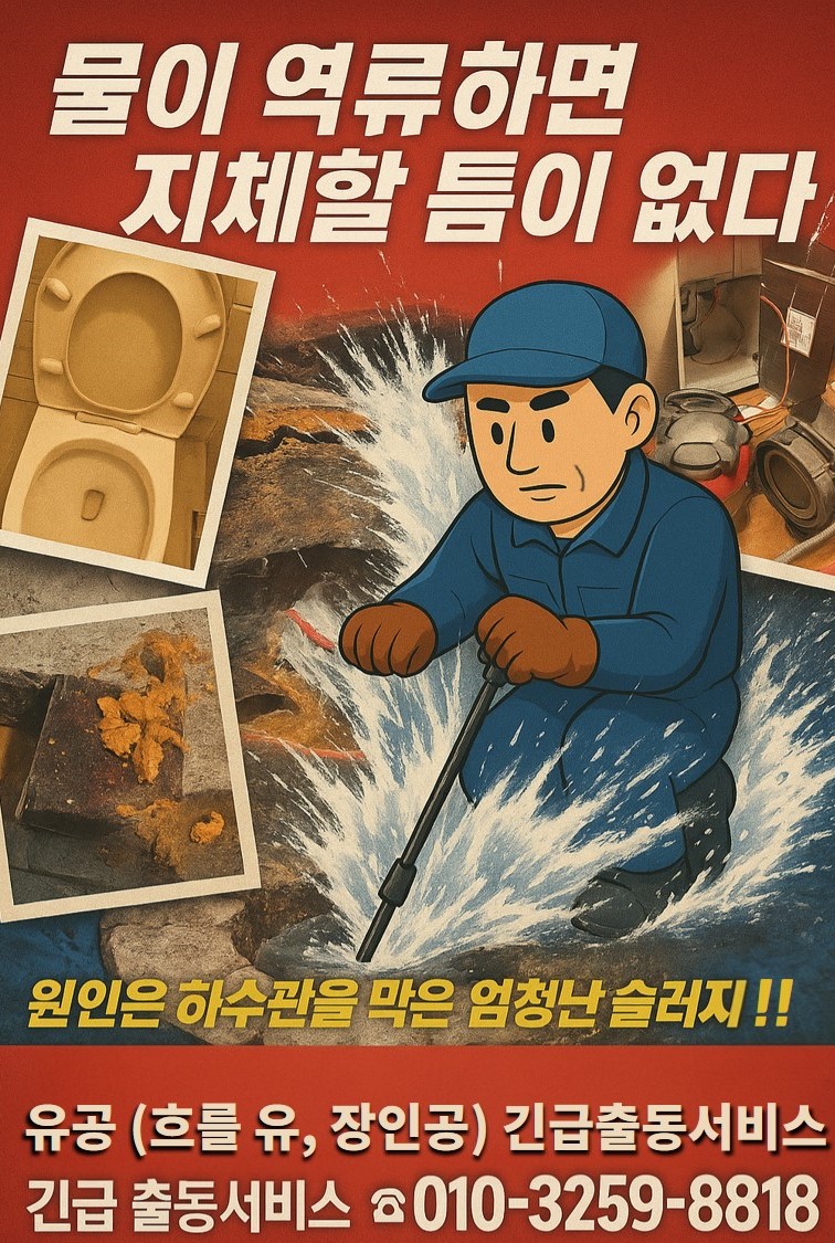 슬러지 포스터
